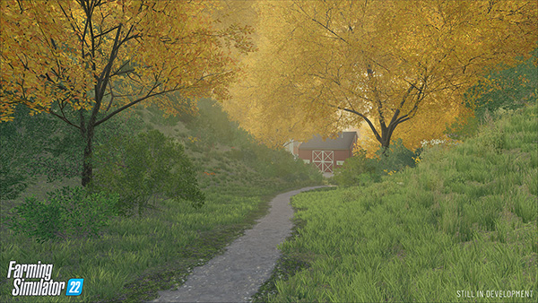 Farming Simulator 22 mods woods in the fall