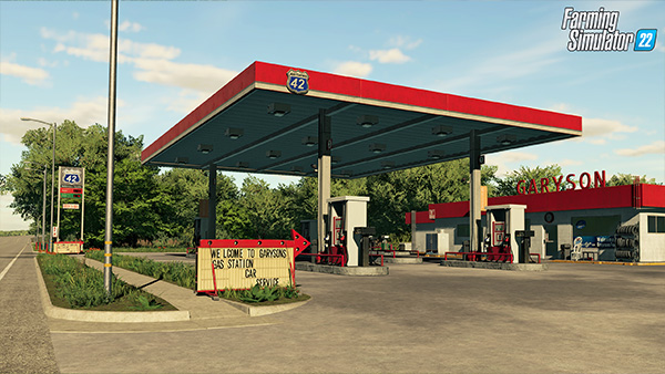 Farming Simulator 22 mods gas station